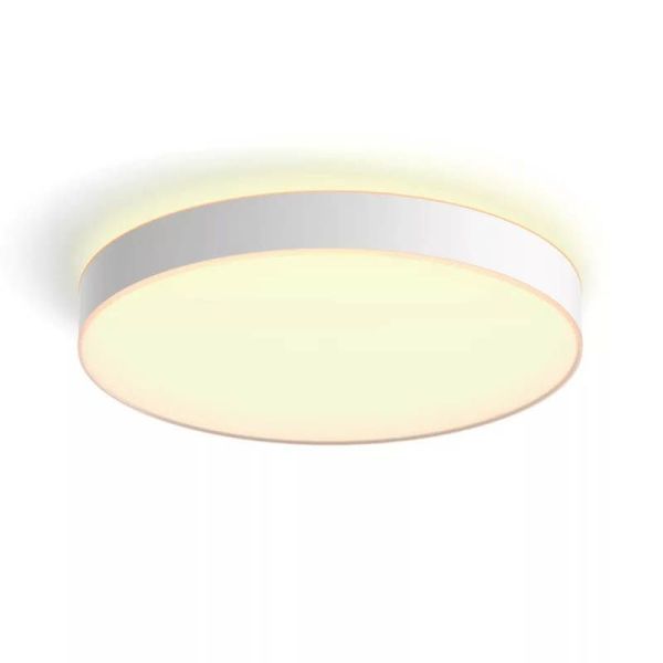 Plafón LED para interior Enrave XL Blanco Philips Hue 48W 6.100Lm 2.200K - 6.500K 8718696176474 | LeonLeds