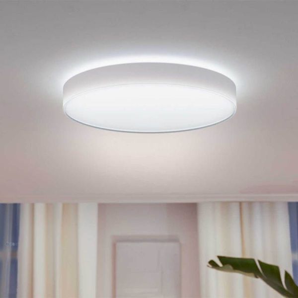 Plafon LED para interior Enrave XL Branco Philips Hue 48W 6.100Lm 2.200K - 6.500K 8718696176474 | leonleds