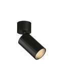 Foco de techo superficie negro MODRIAN Ø56,6mm GU10 (no incl.)