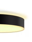 Detalla Plafón LED Redondo de color Negro Enrave XL Philips Hue 48W 6.100Lm 2.200K - 6.500K 8718696176481 | LeonLeds