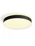 Plafonnier LED rond Noir Enrave XL Philips Hue 48W 6 100Lm 2 200K - 6 500K 8718696176481 | leonleds