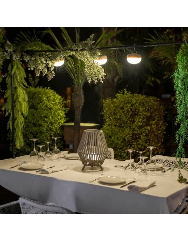 Lampe de table d'extérieur Conta de 30 ambiante