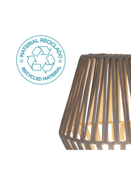 Lampe de table d'extérieur Conta de 30 recyclé