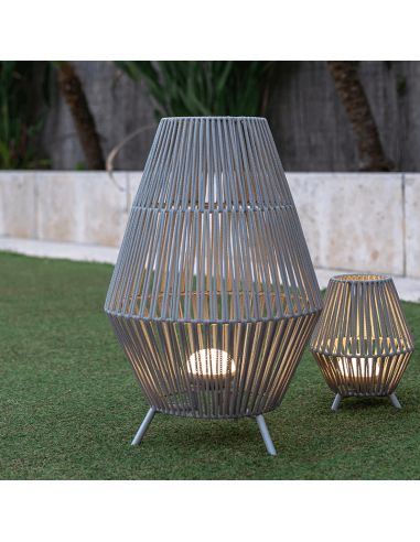 Lámpara de mesa exterior Conta de 70cm ambiente