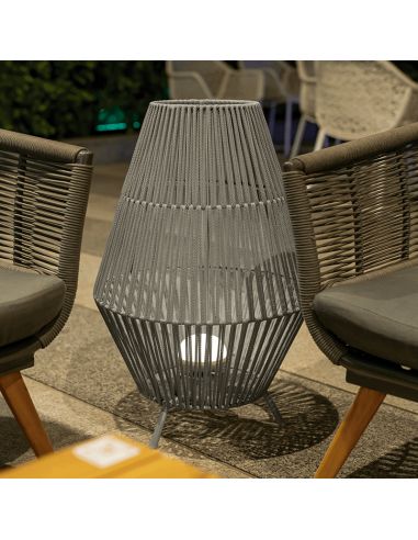 Lámpara de mesa exterior Conta de 70cm ambiente New Garden