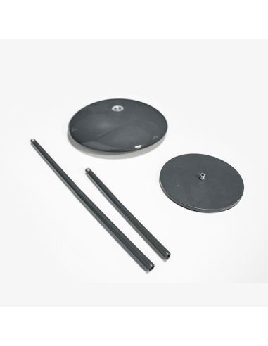 Lámpara de mesa exterior de metal recargable Sardinia 30 montaje
