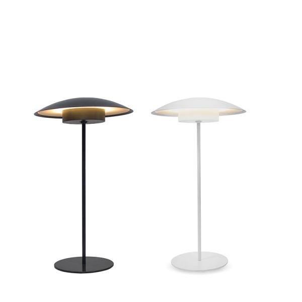 Lámpara de mesa LED exterior sin cables Sardinia 40 blanca o antracita serie