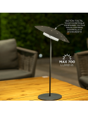 LED exterior sin cables Sardinia 40 antracita ambiente orientable