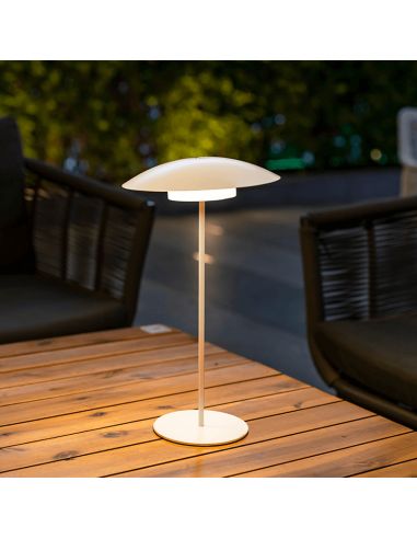 Lampe de table LED d'extérieur sans fil Sardinia 40 anthracite ambient