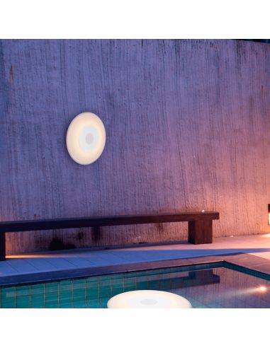 Enceinte LED flottante pour ambiance piscine et mur Play Disk