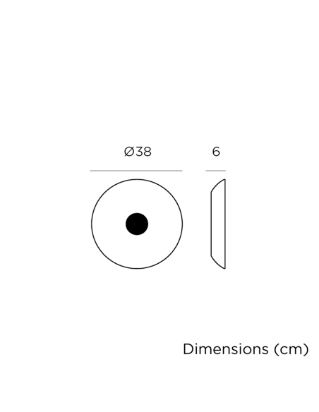 Enceinte LED flottante pour piscine et mesures murales