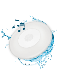 Altifalante LED flutuante para piscina e parede Play Disk