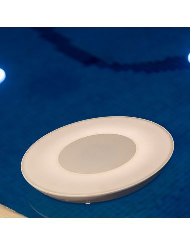 Altavoz LED flotante para piscina Play Disk IP67