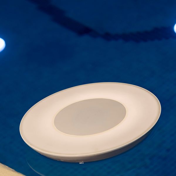 Altavoz LED flotante para piscina Play Disk IP67
