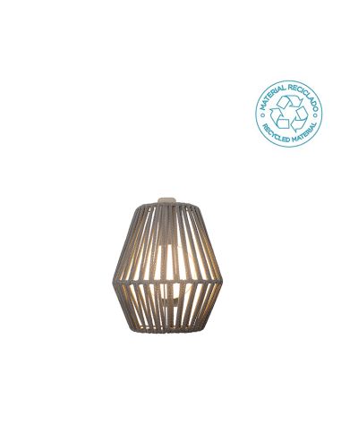 Aplique de pared LED con batería recargable Conta Wall gris