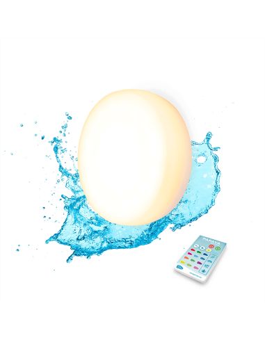 Luz LED RGB para piscina recargable Papaya 12 con ventosas