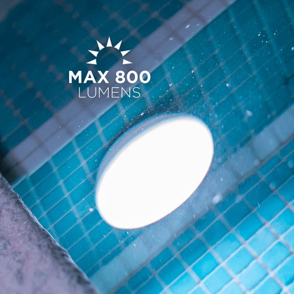 Papaya 12 LED RGB recarregável para piscina com ventosas Novo jardim