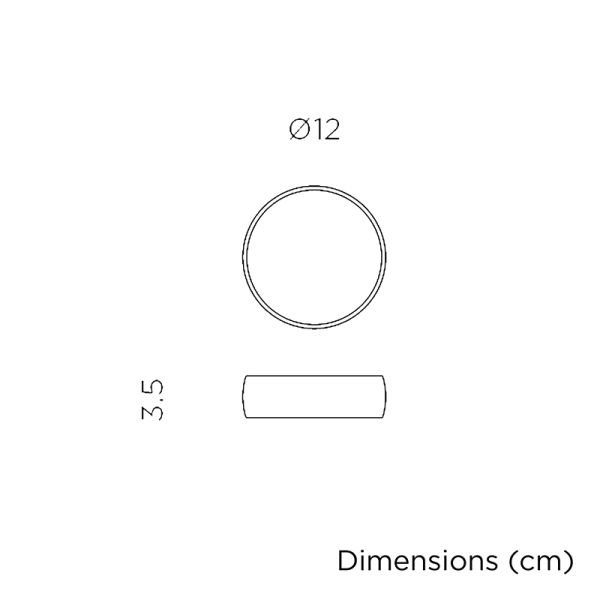 Papaya 12 LED RGB recarregável para piscina com ventosas medidas
