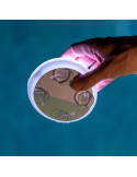 Luz LED RGB para piscina recargable Papaya 12 con ventosas sumergible