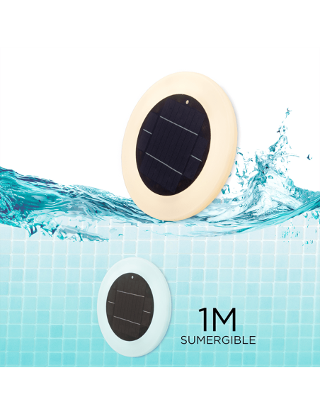 Luz LED RGB para piscina solar sin cables Papaya 30 1M