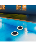 Luz LED RGB para piscina solar sin cables Papaya 30 flotante