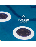 Luz LED RGB para piscina solar sin cables Papaya 800lm