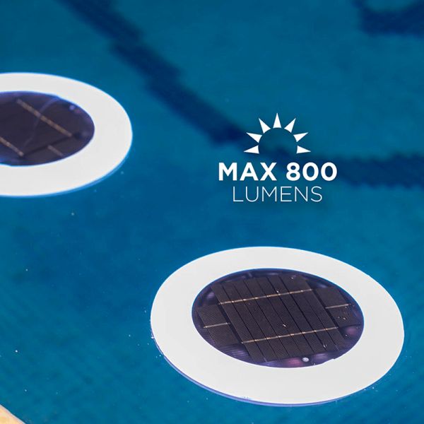 Luz LED RGB para piscina solar sin cables Papaya 800lm