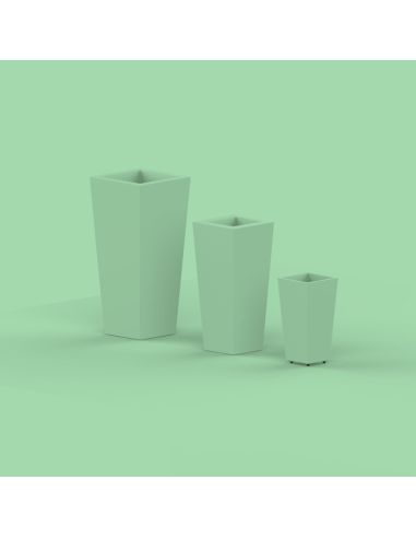 Macetero solar y recargable con luz LED regulable Melisa