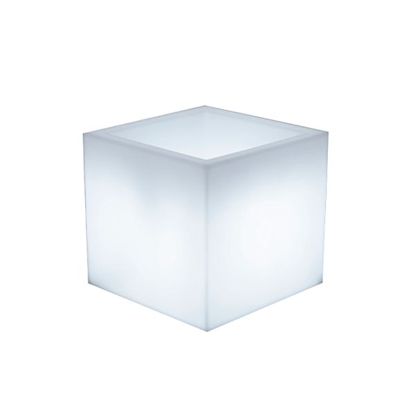 Macetero con luz LED solar para exterior Narciso 50