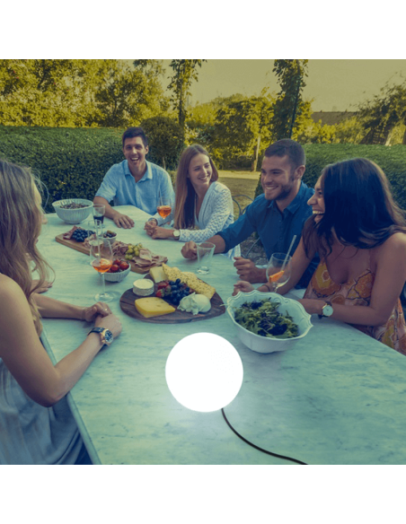 Bola LED solar multifunción flotante Buly 20, 30 o 40 jardín New Garden amb| LeonLeds Iluminación