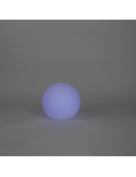 Bola LED solar multifunción flotante Buly 20, 30 o 40 jardín New Garden luz azul| LeonLeds Iluminación