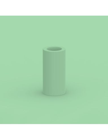 Floreira LED redonda Palma 70 solar ou com cabo New Garden