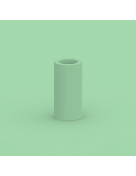 Macetero LED redondo Palma 70 solar o con cable New Garden