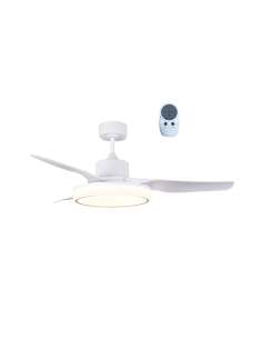 Ventilador de teto LED branco silencioso Aran 36W