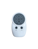 Ventilador de techo LED blanco silencioso Aran 36W mando