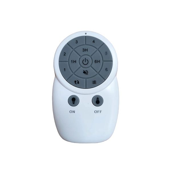 Ventilador de teto LED branco silencioso Aran 36W controle remoto