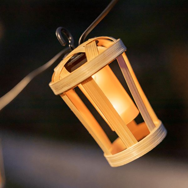 Guirlande extérieure naturelle ambiance Hiama New Garden