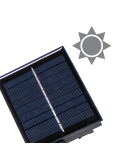 Guirnalda de yute exterior Okinawa placa solar | LeonLeds