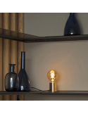 Candeeiro de mesa Ten metal sem sombra 1xE27 ouro ambiente