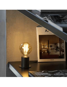 Ten lampe à poser en métal sans abat-jour 1xE27 2