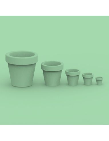 Jardinière solaire et LED rechargeable Magnolia télécommandée New Garden Series