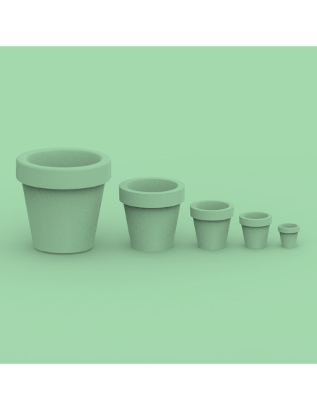 Jardinière solaire et LED rechargeable Magnolia télécommandée New Garden Series