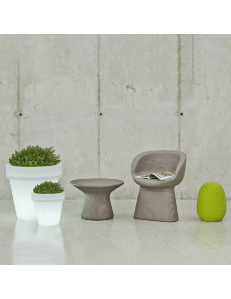 Jardinière solaire et rechargeable Magnolia 30 LED avec télécommande d'ambiance