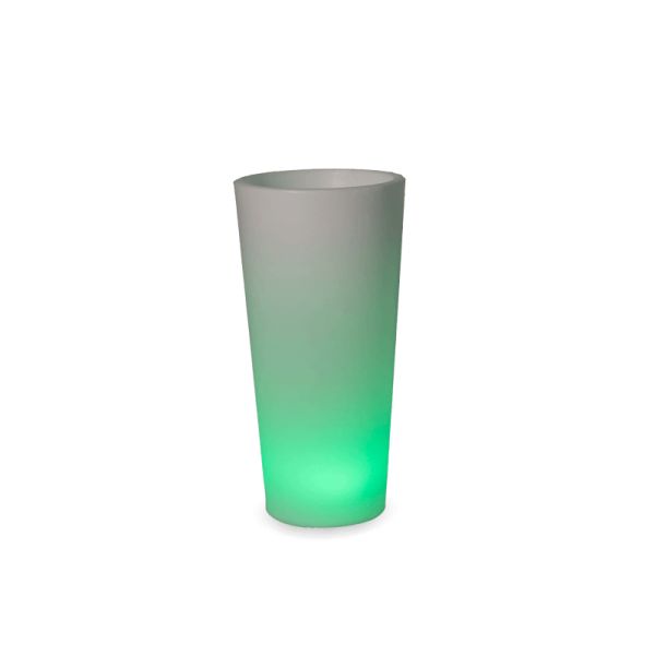 Hoher Außenblumentopf mit...