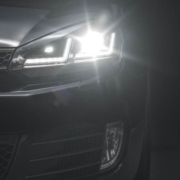 Phares LED Golf 6 LEDriving Xenarc Chrome - Pack 2 LEDHL102-CM Osram | leonleds