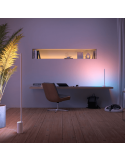 Lámpara de mesa LED inteligente moderno Blanca ambiente