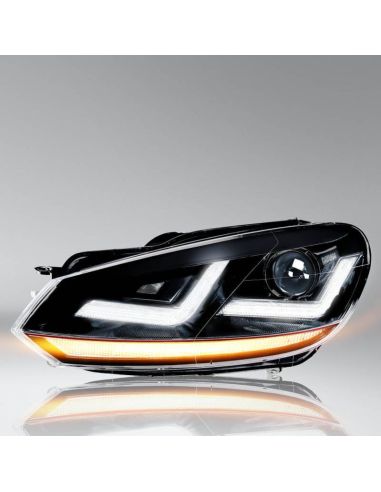 Faros delanteros LED Golf 6 LEDriving Xenarc GTI - Pack 2 LEDHL102-GTI Look GTI Homologado Osram | LeonLeds
