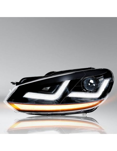 Faros delanteros LED Golf 6 LEDriving Xenarc GTI - Pack 2 LEDHL102-GTI Look GTI Homologado Osram | LeonLeds