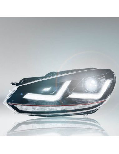 Golf 6 Faróis LED LEDriving Xenarc GTI - Pack 2 LEDHL102-GTI Look GTI Homologado Osram | leonleds