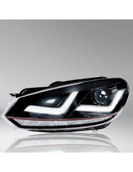 Faros delanteros LED Golf 6 LEDriving Xenarc GTI - Pack 2 LEDHL102-GTI Look GTI Homologado Osram | LeonLeds